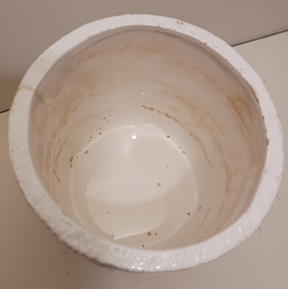 Chippy NAPCO POTTERY with Pear image, Vintage Indoor Planter, Outdoor Plant Pot - Picture 7 of 8